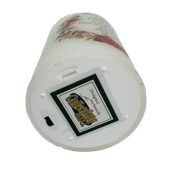 Friend Cardinal Candle Sympathy Flameless Memorial Gifts Flickering Light Poem - Picture 9 of 14